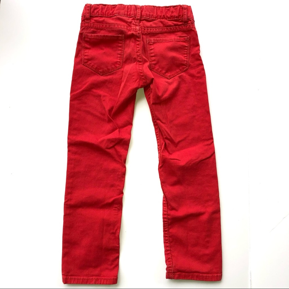Genuine kids red straight leg jeans size 6x - Picture 2 of 5